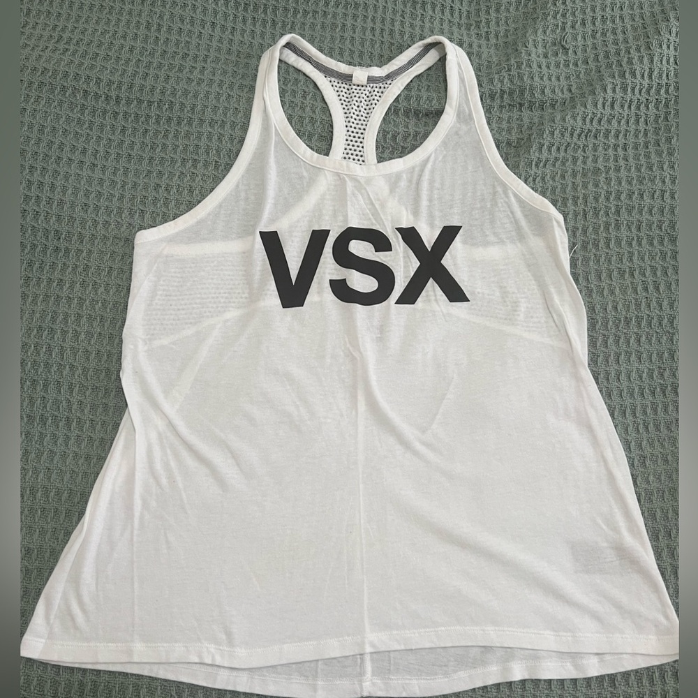Victoria’s Secret VSX white exercise tank size L
